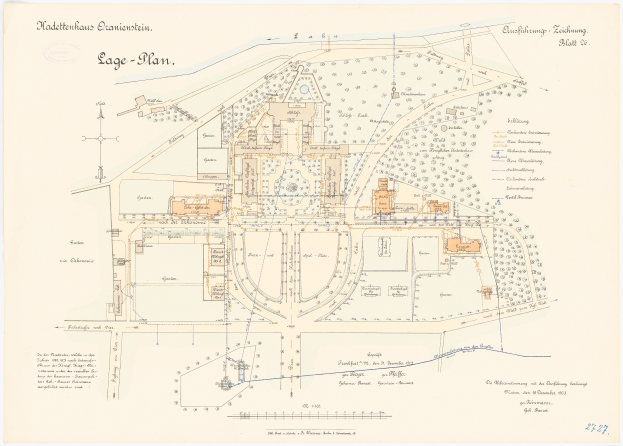 Ein detaillierter Stadtplan von Köln, Deutschland, mit einer handgezeichneten Gebäudeillustration auf einem informativen Papier, das die Geschichte, Kultur und Sehenswürdigkeiten der Stadt hervorhebt.